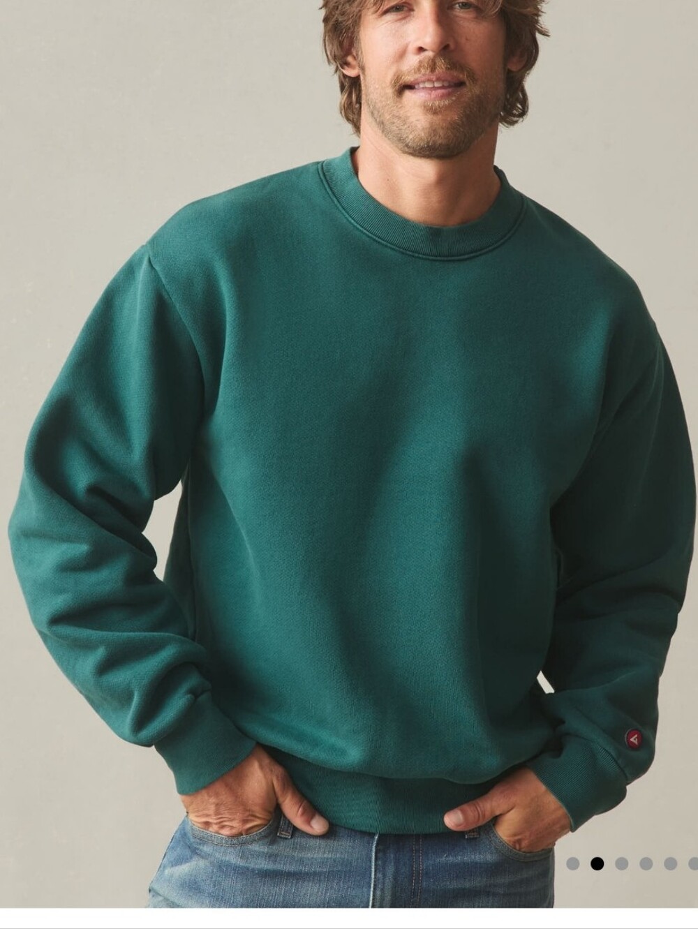 American Giant Men's Small American Vintage Crew Sweatshirt NWOT